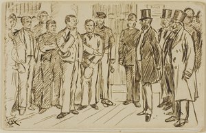 Identifiering av fånge av Charles Samuel Keene