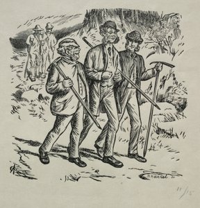 De tre namnen, 1869. av Charles Samuel Keene