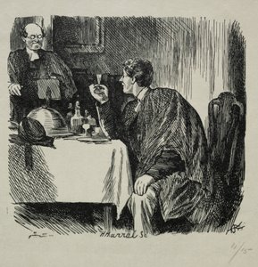 Tomkins Degree Supper och hur det slutade, 1868.