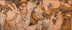 En illustration från Rubaiyat av Omar Khayyam, c20-talet 1914-1915