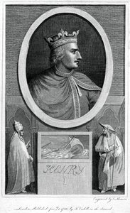 Henrik I, kung av England, 1788. av Charles Sherwin
