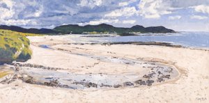 Beach Stream, Sanna, 2017 (olja på duk)