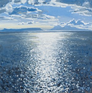 Eigg  Rum Evening, 2014 (olja på duk)