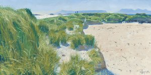 Figurer på sanddynerna, 2015 (olja på duk)