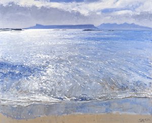Late Afternoon, Eigg  Rum, 2013 (olja på duk)