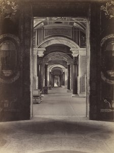 Vatikanens bibliotek, ca. 1860. av Charles Soulier