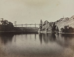 Buttes Chaumont, Paris, ca. 1860-talet.