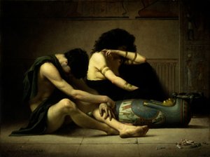 Klagovisor över den förstföddes död i Egypten, 1877.