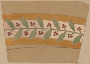Studera för en gränsdesign av Charles Sprague Pearce