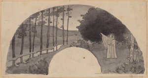 Studera för en valvgång av Charles Sprague Pearce