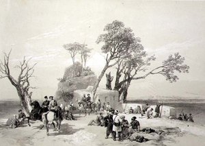 Panjab: Rhodawalas utpost ockuperad av brittiska Piquets den 10 februari 1845, skylt 8 från 