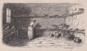 A Dairy, från Le Magasin Pittoresque, ca. 1852.