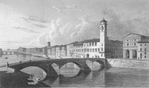 Pisa, 1818. av Charles Theodosius Heath