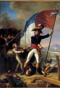 Generalen Pierre Augereau (1757-1816) ledde anfallet till attacken mot Pont d