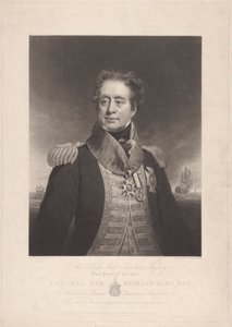 Amiral Sir Richard King av Charles Turner
