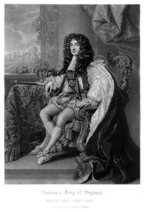 Karl II, kung av England, 1816.