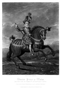 Charles, prins av Wales, 1816. av Charles Turner