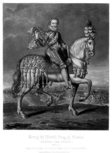 Henrik IV, kung av Frankrike, 1816. av Charles Turner