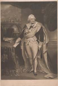 John, greve av St. Vincent, amiral av den röda flottan av Charles Turner