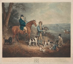 Malcolm Fleming av Barochan 1745-1811. Hawking... av Charles Turner