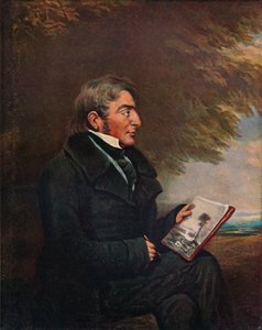 Porträtt av JMW Turner, c1841 1904 av Charles Turner