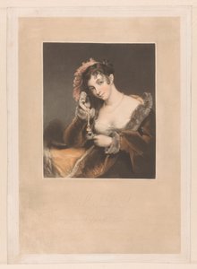 Porträtt av Emily St Clare Emily (titel på objekt) av Charles Turner