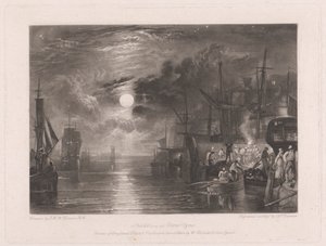 Shields, vid floden Tyne av Charles Turner