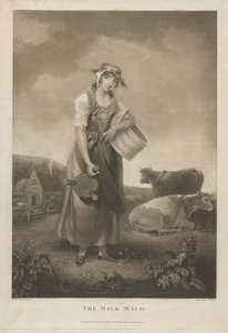 The Milk Maid av Charles Turner
