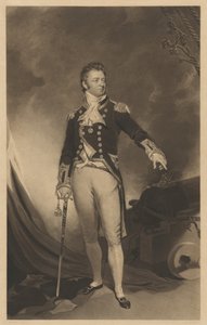 Sir Philip Bowes Vere Broke av Charles Turner after Samuel Lane