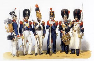 Franska arméns uniformer: Nationalgardet (infanteri)
