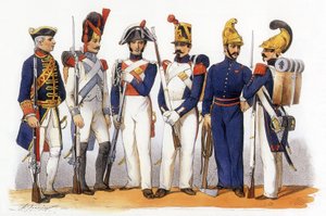 Franska arméns uniformer: Special Forces of the City of Paris (kavalleri)