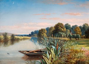 River Scene, 1880. av Charles Walter Radclyffe
