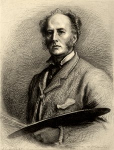 John Everett Millais, brittisk konstnär, c1880-1882. av Charles Waltner