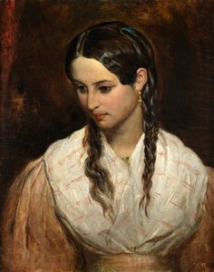 Gästgivarens dotter (olja på duk)