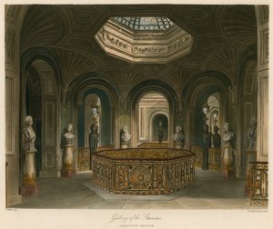 Gallery of the Staircase, Carlton House, London av Charles Wild