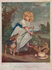 Mästare Henry Hoare 1784-1836, som pojke, trädgårdsarbete, 1883 1906 av Charles Wilkinson