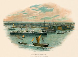 Portsmouth harbourswed av Charles Wilkinson