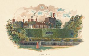 Walmer slott, c1890