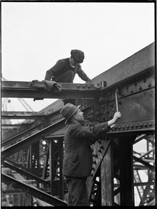 Rivning av Waterloo Bridge, Lambeth, Greater London Authority, 1936.