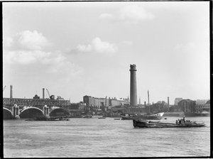 Shot Tower and Lead Works, Belvedere Road, Lambeth, Greater London Authority, 1936.