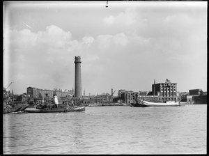 Shot Tower and Lead Works, Belvedere Road, Lambeth, Greater London Authority, 1936.