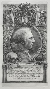 Hadeniana - Porträtt av Sir Francis Seymour Haden, 1880. av Charles William Sherborn