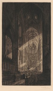 Westminster Abbey av Charles William Sherborn