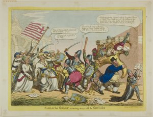 カルロ大王、東インドのスウェーデン人と共に逃げる av Charles Williams