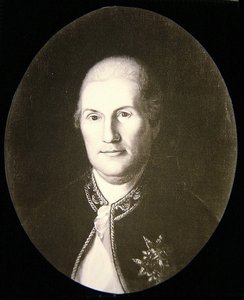 Comte de Rochambeau (litho) av Charles Willson (after) Peale