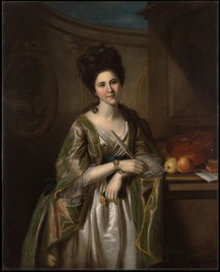 Deborah McClenachan Stewart (1763-1823) av Charles Willson Peale