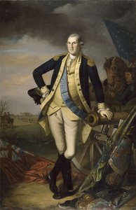 George Washington efter slaget vid Princeton den 3 januari 1777 av Charles Willson Peale