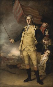 George Washington i slaget vid Princeton av Charles Willson Peale