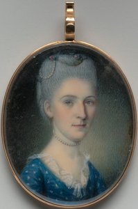 Fru Joseph Donaldson (Frances Johnston) av Charles Willson Peale