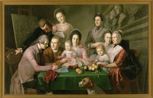 Familjen Peale, c.1770-3